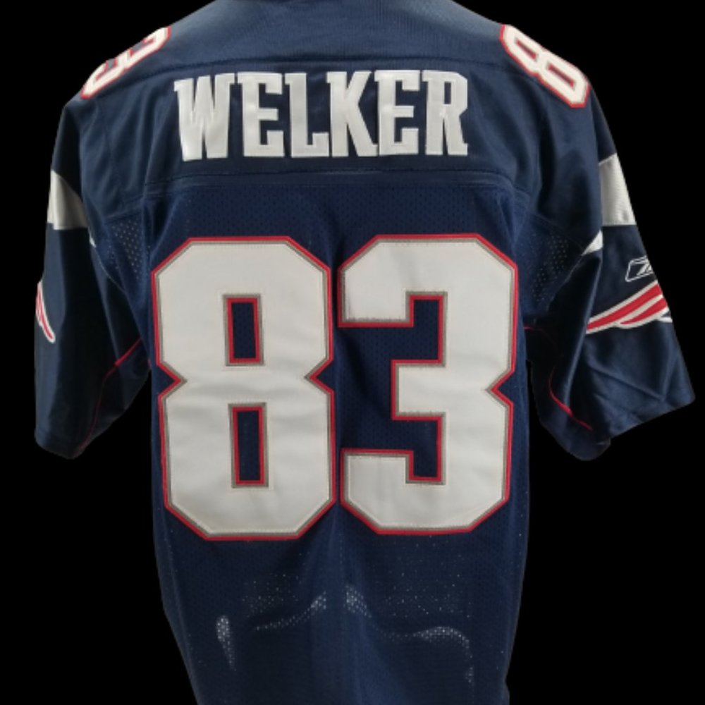 NFL New England Patriots Wes Welker 83 On Field Stitched Jersey Sz 54